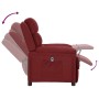 Sillón reclinable eléctrico tela rojo tinto | Foro24.es | Tu tienda online para hogar, jardín y más Foro24.es