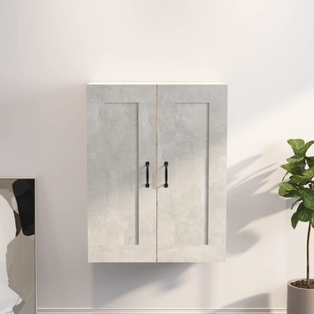 Armario colgante de pared gris hormigón 69,5x32,5x90 cm de vidaXL, Aparadores - Ref: Foro24-812307, Precio: 56,59 €, Descuent...