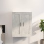 Armario colgante de pared gris hormigón 69,5x32,5x90 cm de vidaXL, Aparadores - Ref: Foro24-812307, Precio: 56,59 €, Descuent...