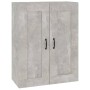 Armario colgante de pared gris hormigón 69,5x32,5x90 cm de vidaXL, Aparadores - Ref: Foro24-812307, Precio: 56,59 €, Descuent...