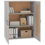 Armario colgante de pared gris hormigón 69,5x32,5x90 cm de vidaXL, Aparadores - Ref: Foro24-812307, Precio: 56,59 €, Descuent...
