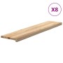 Peldaños escalera 8 uds sin tratar 120x30x2 cm | Foro24.es | Tu tienda online para hogar, jardín y más Foro24.es