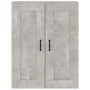 Armario colgante de pared gris hormigón 69,5x32,5x90 cm de vidaXL, Aparadores - Ref: Foro24-812307, Precio: 56,59 €, Descuent...