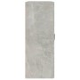 Armario colgante de pared gris hormigón 69,5x32,5x90 cm de vidaXL, Aparadores - Ref: Foro24-812307, Precio: 56,59 €, Descuent...