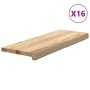 Peldaños de escalera 16 uds madera maciza 70x30x2 cm | Foro24.es | Tu tienda online para hogar, jardín y más Foro24.es