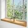 Alféizares de ventana 2 uds madera maciza roble marrón claro | Foro24.es | Tu tienda online para hogar, jardín y más Foro24.es