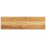 Alféizares de ventana 2 uds madera maciza roble marrón claro