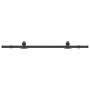 Kit de herrajes para puertas correderas acero negro 152,5 cm | Foro24.es | Tu tienda online para hogar, jardín y más Foro24.es
