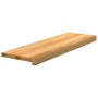 Peldaños de escalera 4 uds madera maciza roble marrón claro | Foro24.es | Tu tienda online para hogar, jardín y más Foro24.es