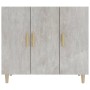Betongraues Sideboard aus Holzwerkstoff, 90 x 34 x 80 cm von vidaXL, Sideboards - Ref: Foro24-812496, Preis: 79,99 €, Rabatt: %