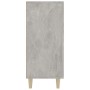 Concrete gray engineered wood sideboard 90x34x80 cm by vidaXL, Sideboards - Ref: Foro24-812496, Price: 79,99 €, Discount: %