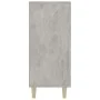 Concrete gray engineered wood sideboard 90x34x80 cm by vidaXL, Sideboards - Ref: Foro24-812496, Price: 79,16 €, Discount: %