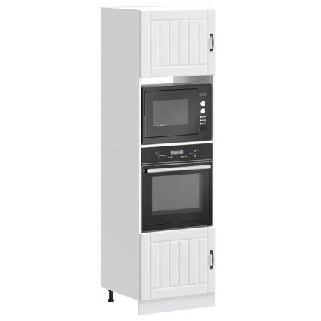Armarios para horno 2 uds Kalmar blanco madera de ingeniería de , Armarios de cocina - Ref: Foro24-3315041, Precio: 216,01 €,...