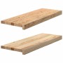 Peldaños escalera 2 uds sin tratar 70x25x2 cm | Foro24.es | Tu tienda online para hogar, jardín y más Foro24.es