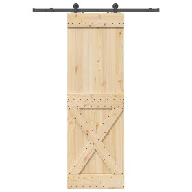 Comprar Puerta corredera con herrajes madera
