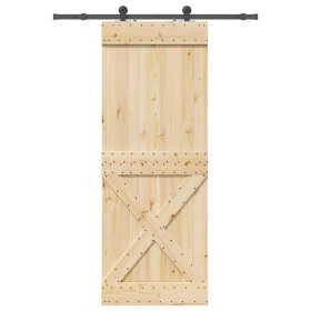 Comprar Puerta corredera con herrajes madera