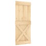 Puerta corredera con herrajes madera maciza de pino 85x210 cm von , Türen - Ref: Foro24-3332762, Preis: 187,85 €, Rabatt: %