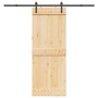 Puerta corredera con herrajes madera maciza de pino 80x210 cm | Foro24.es | Tu tienda online para hogar, jardín y más Foro24.es