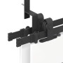 Kit de herrajes para puertas correderas acero negro 213,5 cm | Foro24.es | Tu tienda online para hogar, jardín y más Foro24.es