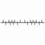 Kit de herrajes para puertas correderas acero negro 305 cm | Foro24.es | Tu tienda online para hogar, jardín y más Foro24.es