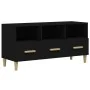 Mueble de TV madera contrachapada negro 102x36x50 cm de vidaXL, Muebles TV - Ref: Foro24-812601, Precio: 73,96 €, Descuento: %