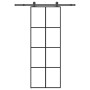 Puerta corredera con set herrajes vidrio ESG aluminio 76x205 cm | Foro24.es | Tu tienda online para hogar, jardín y más Foro24.es
