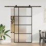 Puerta corredera set herrajes vidrio ESG aluminio 102,5x205 cm | Foro24.es | Tu tienda online para hogar, jardín y más Foro24.es