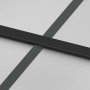 Puerta corredera set herrajes vidrio ESG aluminio 102,5x205 cm | Foro24.es | Tu tienda online para hogar, jardín y más Foro24.es