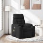 Sillón reclinable de masaje tela de microfibra negro | Foro24.es | Tu tienda online para hogar, jardín y más Foro24.es