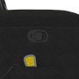 Sillón reclinable de masaje tela de microfibra negro | Foro24.es | Tu tienda online para hogar, jardín y más Foro24.es