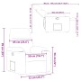 Sillón reclinable tela de microfibra gris oscuro | Foro24.es | Tu tienda online para hogar, jardín y más Foro24.es