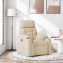 Sillón reclinable tela de microfibra color crema | Foro24.es | Tu tienda online para hogar, jardín y más Foro24.es