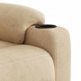 Sillón reclinable tela de microfibra color crema | Foro24.es | Tu tienda online para hogar, jardín y más Foro24.es