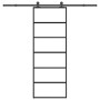 Puerta corredera con set herrajes vidrio ESG aluminio 76x205 cm | Foro24.es | Tu tienda online para hogar, jardín y más Foro24.es