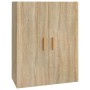Armario colgante de pared roble Sonoma 69,5x34x90 cm de vidaXL, Aparadores - Ref: Foro24-812261, Precio: 86,15 €, Descuento: %