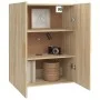 Wandschrank aus Sonoma-Eiche, 69,5 x 34 x 90 cm von vidaXL, Sideboards - Ref: Foro24-812261, Preis: 82,29 €, Rabatt: %