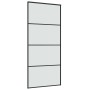 Puerta corredera con set herrajes vidrio ESG aluminio 90x205 cm von , Türen für zu Hause - Ref: Foro24-3332872, Preis: 275,71...