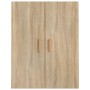 Armario colgante de pared roble Sonoma 69,5x34x90 cm de vidaXL, Aparadores - Ref: Foro24-812261, Precio: 86,15 €, Descuento: %