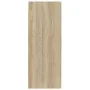 Sonoma oak wall hanging cabinet 69.5x34x90 cm by vidaXL, Sideboards - Ref: Foro24-812261, Price: 83,21 €, Discount: %