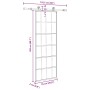 Puerta corredera con set herrajes vidrio ESG aluminio 76x205 cm | Foro24.es | Tu tienda online para hogar, jardín y más Foro24.es
