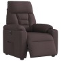 Sillón reclinable eléctrico tela marrón oscuro | Foro24.es | Tu tienda online para hogar, jardín y más Foro24.es