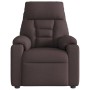Sillón reclinable eléctrico tela marrón oscuro | Foro24.es | Tu tienda online para hogar, jardín y más Foro24.es