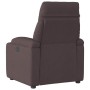 Sillón reclinable eléctrico tela marrón oscuro | Foro24.es | Tu tienda online para hogar, jardín y más Foro24.es