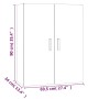 Armario colgante de pared roble Sonoma 69,5x34x90 cm de vidaXL, Aparadores - Ref: Foro24-812261, Precio: 86,15 €, Descuento: %