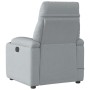 Sillón reclinable de masaje eléctrico tela gris claro | Foro24.es | Tu tienda online para hogar, jardín y más Foro24.es