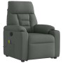 Silla de masaje reclinable de pie de tela gris oscuro | Foro24.es | Tu tienda online para hogar, jardín y más Foro24.es