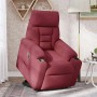 Sillón eléctrico reclinable elevable de tela rojo tinto | Foro24.es | Tu tienda online para hogar, jardín y más Foro24.es