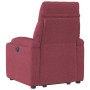 Sillón eléctrico reclinable elevable de tela rojo tinto | Foro24.es | Tu tienda online para hogar, jardín y más Foro24.es