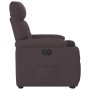 Sillón eléctrico reclinable elevable de tela marrón oscuro | Foro24.es | Tu tienda online para hogar, jardín y más Foro24.es
