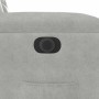 Sillón reclinable eléctrico tela de microfibra gris claro | Foro24.es | Tu tienda online para hogar, jardín y más Foro24.es